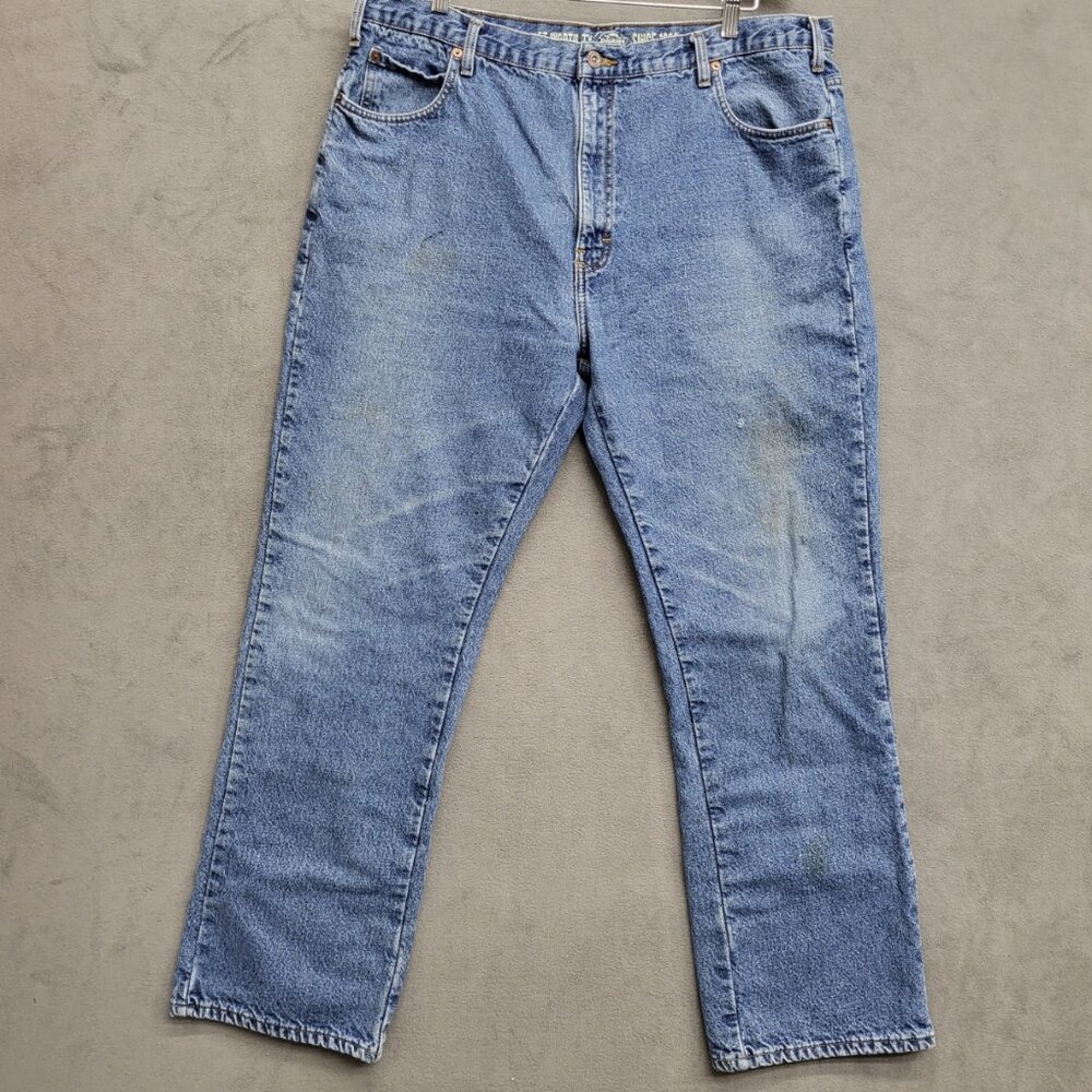 Dickies Flannel Lined Jeans Mens 40x32 Relaxed Fit Work Utility Barn Chore Pants